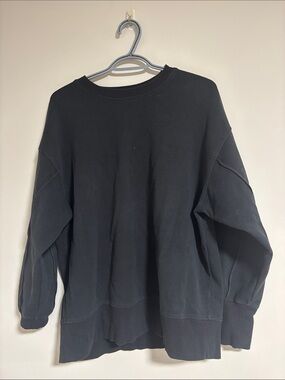 Women’s Black Old Navy Athletic Crewneck